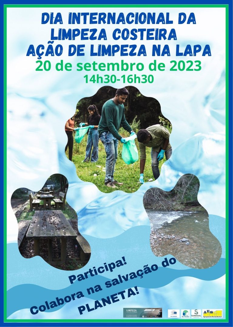 Cartaz do Dia Internacional da Limpeza Costeira-16a24set2023