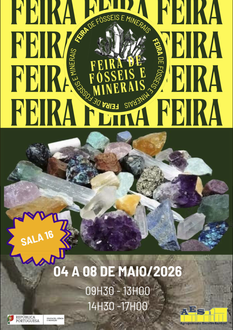 Cartaz Feira dos Minerais
