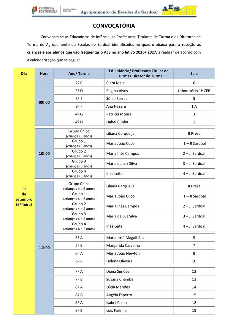 Convocatória receção aos alunos-1